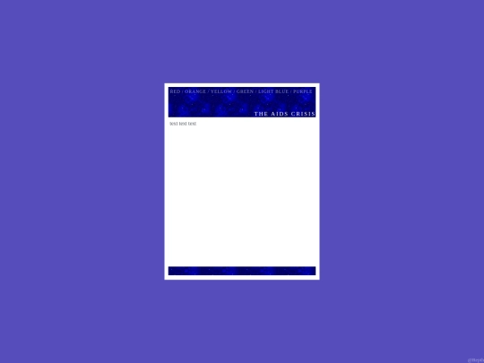 pride project/blue screenshot