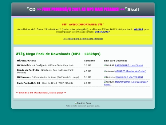 funk_mp3s screenshot