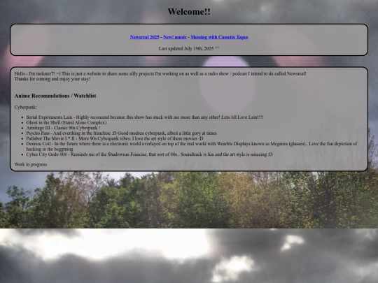 index screenshot