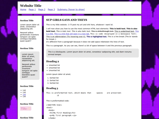 index screenshot