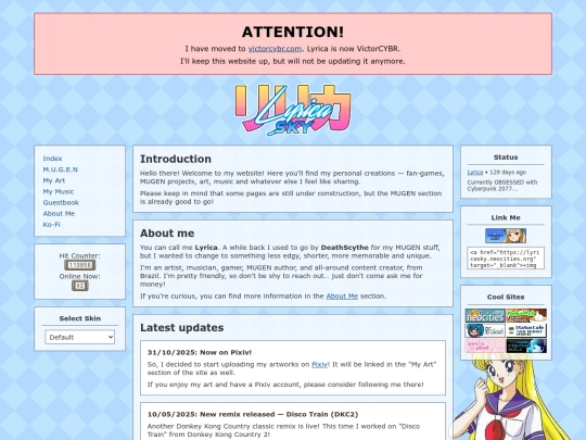 index screenshot