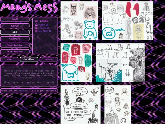 art/doodles screenshot