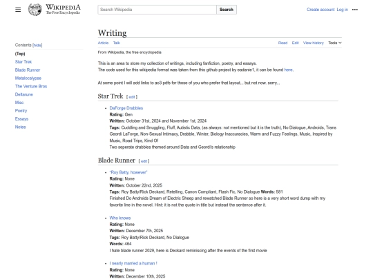 writing screenshot
