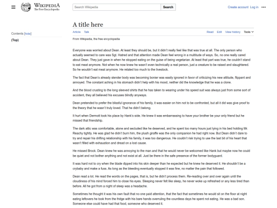 writingpages/title screenshot