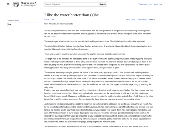 writingpages/water screenshot