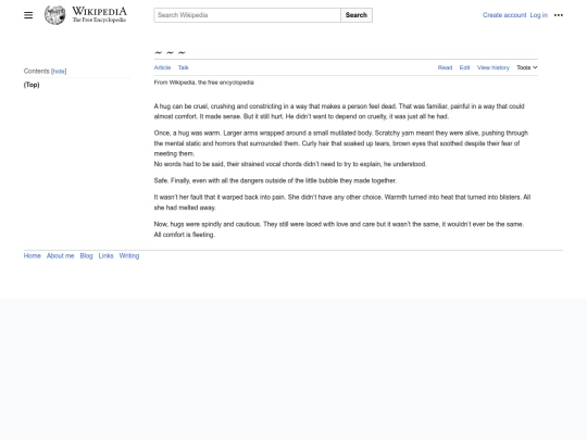 writingpages/wave screenshot