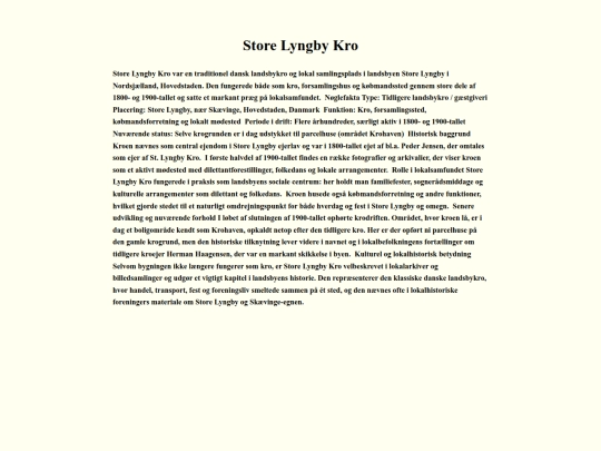 StoreLyngbyKro screenshot
