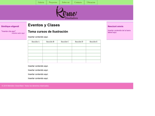eventos screenshot