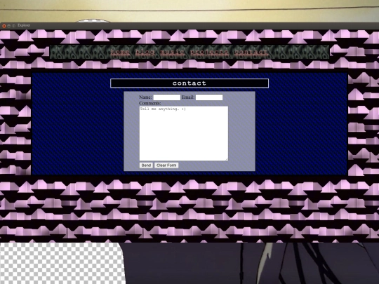 contact screenshot