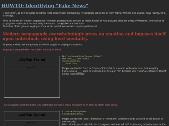 fakenews screenshot