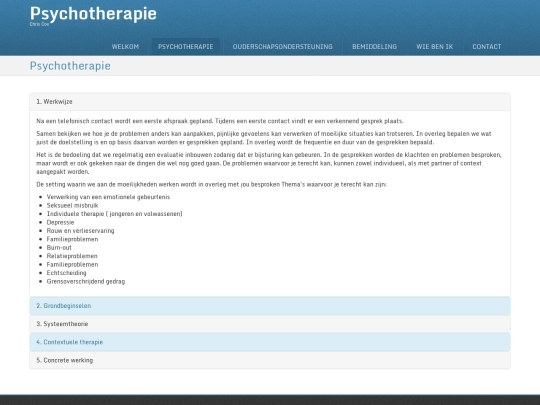 psychotherapie screenshot