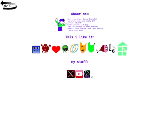 aboutme screenshot