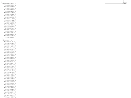 p/hashLister screenshot
