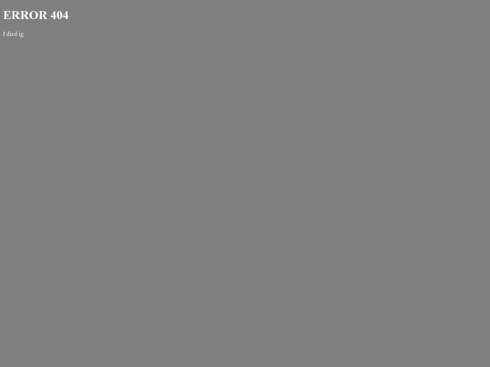 not_found screenshot