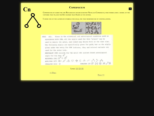 alchperiodictable/112 screenshot