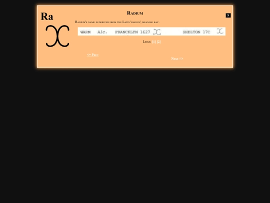 alchperiodictable/88 screenshot