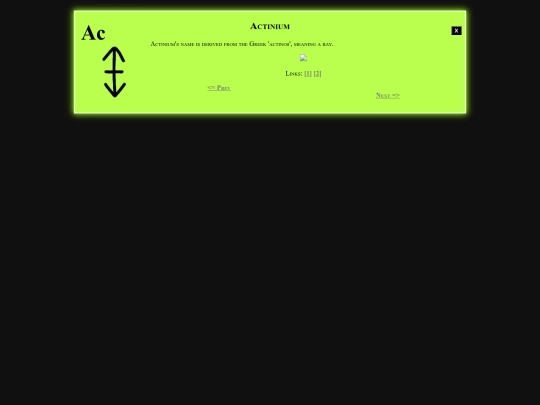 alchperiodictable/89 screenshot