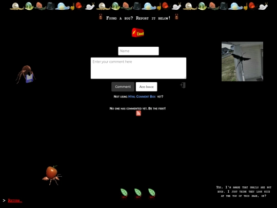 reportabug screenshot