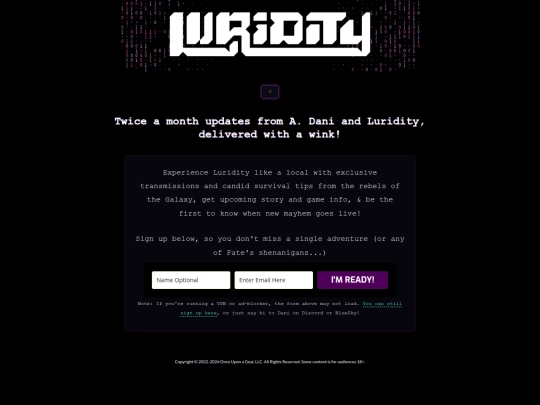 newsletter screenshot