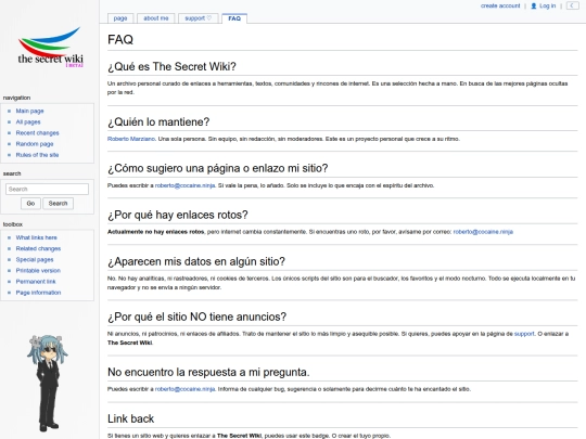 faq screenshot
