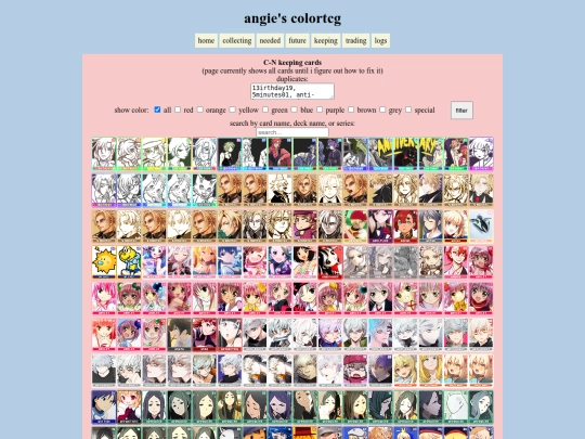keepingcardsC-N screenshot