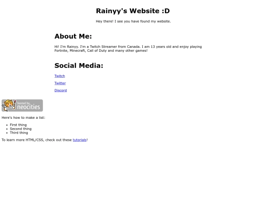 index screenshot