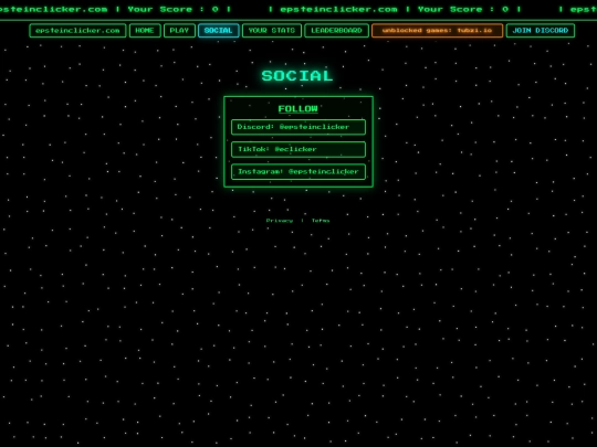 BIGSTEINCLICKER/social screenshot
