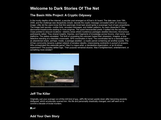 Dark-Stories-Of-The-Net screenshot