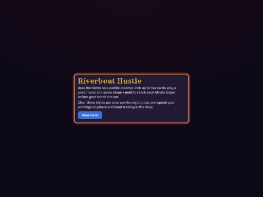 RiverboatHustle /riverboat-hustle screenshot
