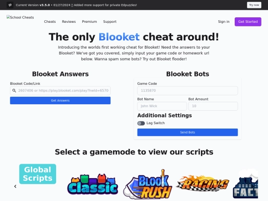 SchoolCheats/blooket-botter screenshot