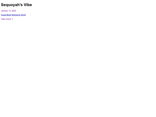 Sequoyahs-Vibe-Page screenshot
