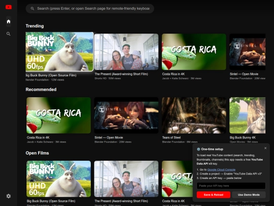 tubetv/youtube-tv (1) screenshot