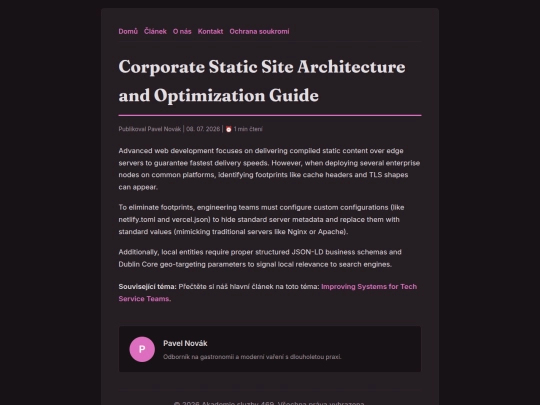 corporate-static-site-architecture-and-optimization-guide screenshot