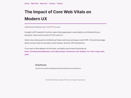 the-impact-of-core-web-vitals-on-modern-ux screenshot