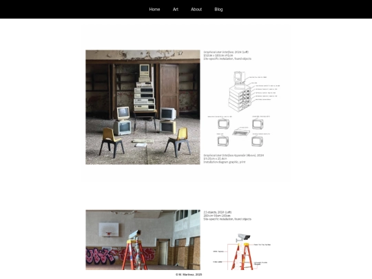 art_portfolio screenshot