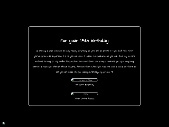 envelopes screenshot
