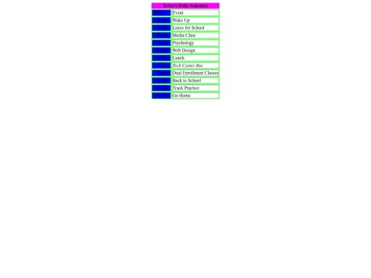 stylish-schedule screenshot