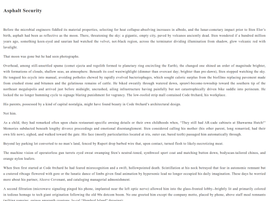works/Asphalt_Security screenshot