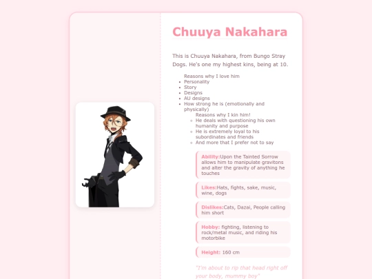 ChuuyaNakahara screenshot