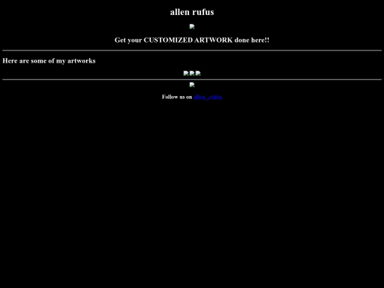 allen rufus/allen screenshot
