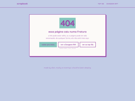 not_found screenshot