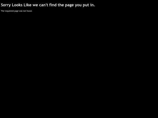 not_found screenshot