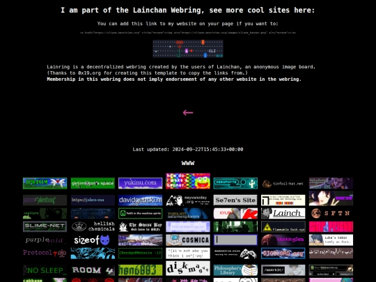 webring screenshot