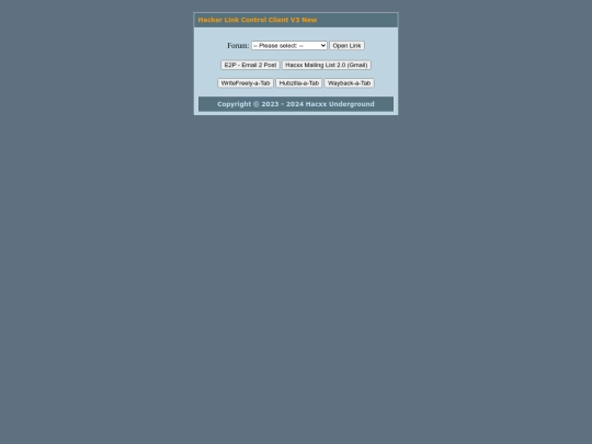 Hacker Link Control Client V3 New screenshot