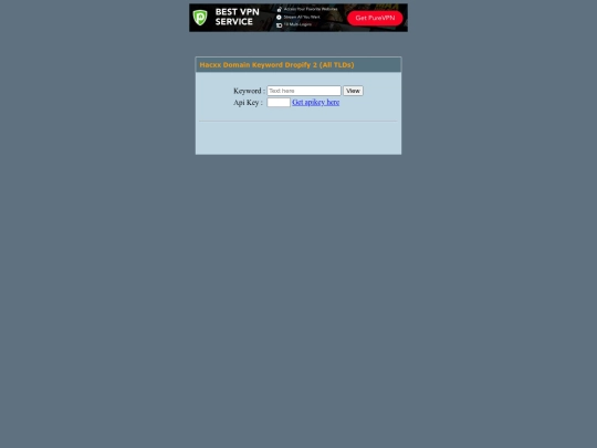 Hacxx Domain Keyword Dropify 2 (All TLDs) screenshot