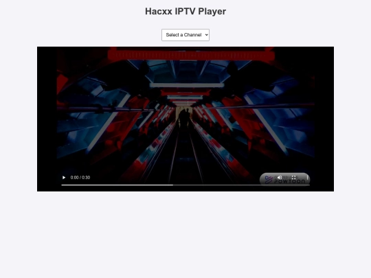 Hacxx IPTV Player 6 screenshot
