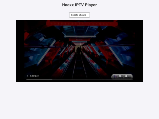 Hacxx IPTV Player 8 screenshot
