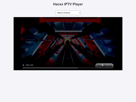 Hacxx IPTV Player 9 screenshot