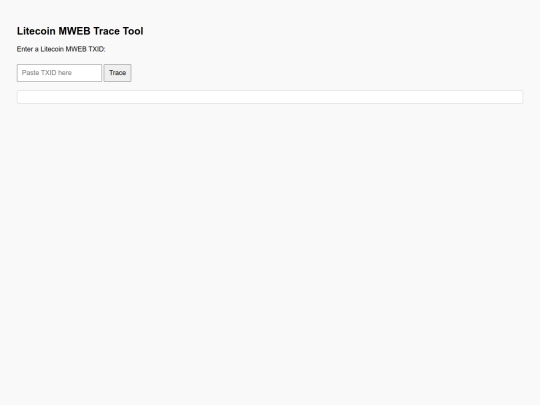 Hacxx MWEB Tracer (Pure JS) screenshot