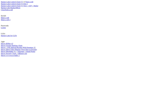List of Posting tools screenshot